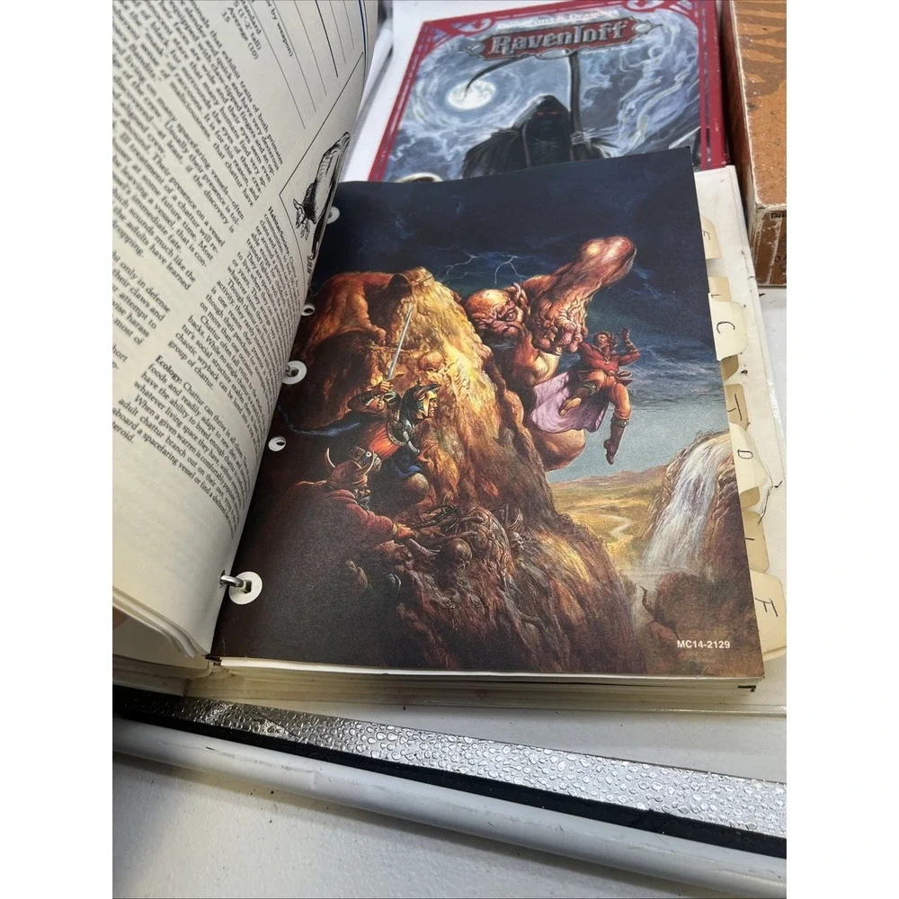 Lot Of Advanced‎ Dungeons & Dragons Book Games
